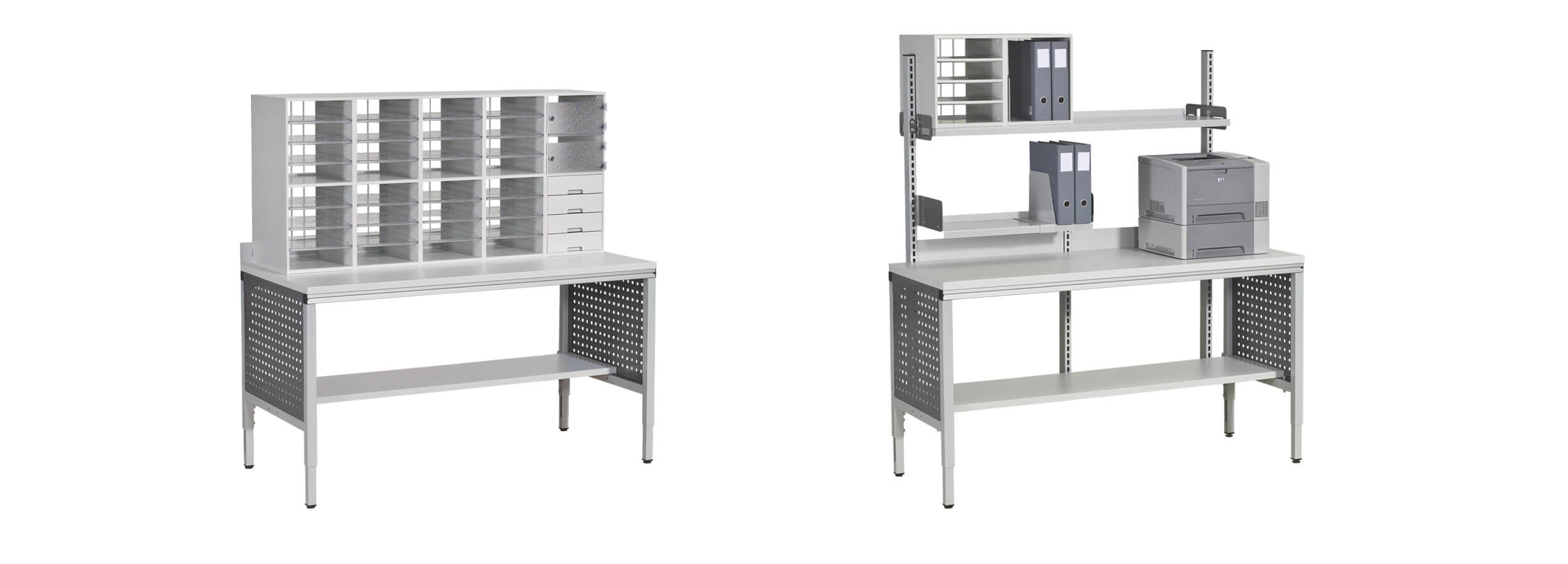 Tischaufbau-Ablagesystem