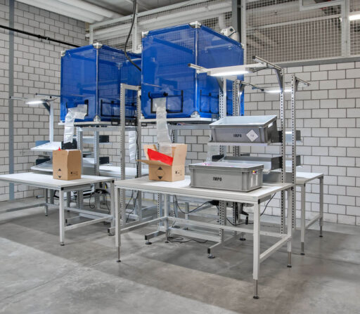 ERGO-line Packtisch mit FĂĽllmaterialspender {{brizy_dc_image_alt imageSrc=